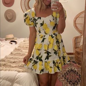 Lemon dress